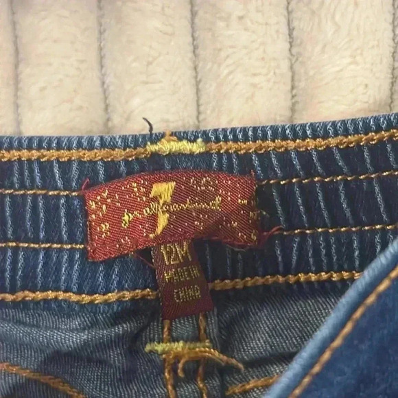 7 for all mankind - Baby/infant/Toddler  jeggings. Size 12 months - Picture 2 of 4